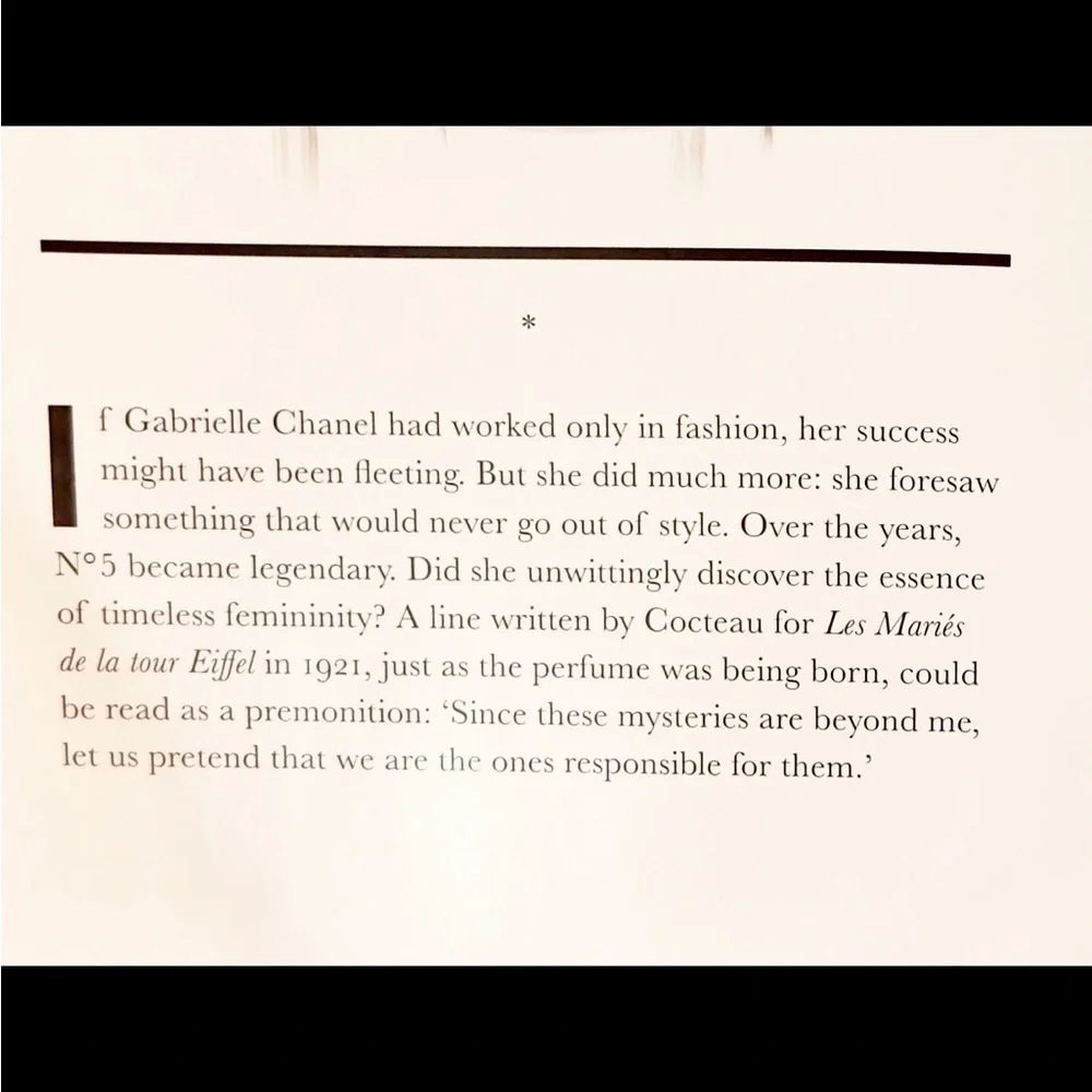 Chanel N5 Coffee Table Book- Anatomy Of A Myth
